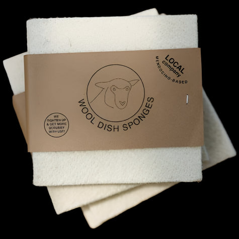 Natural Wool Sponges - set of 2- 985122
