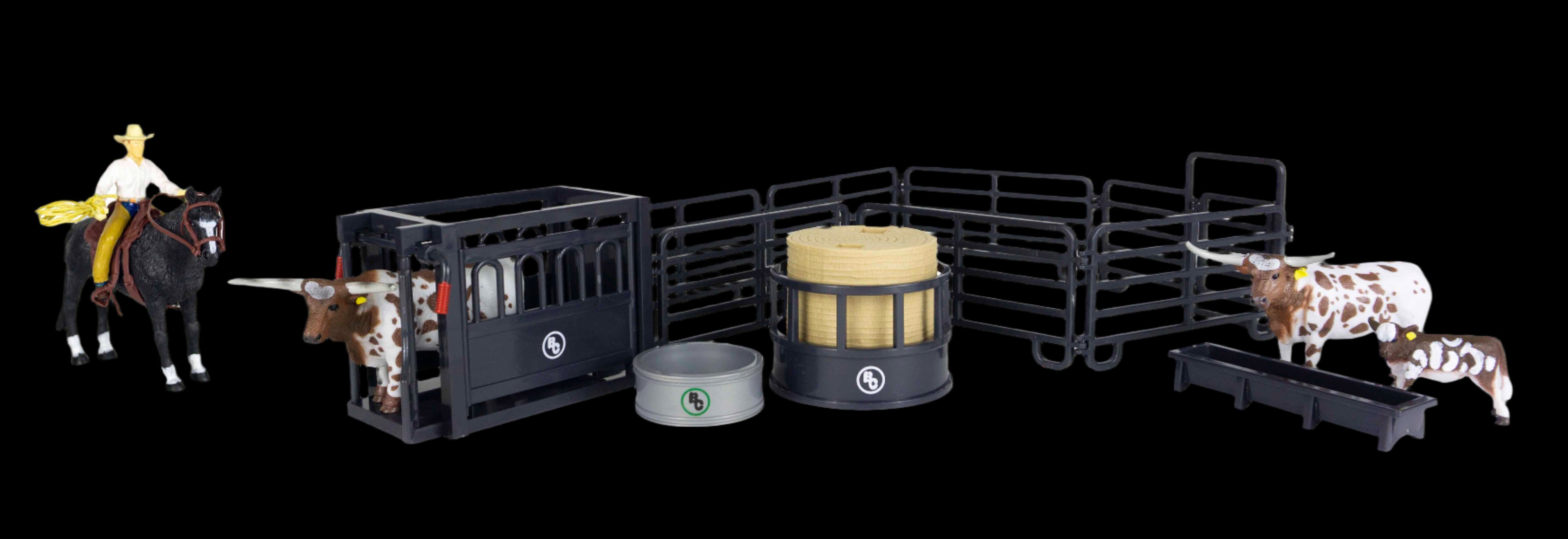 Big Country Toys 16- Piece Large Ranch Set - 418