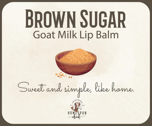 HomeSpun Chick Goat Milk Lip Balm - .15 oz Tube