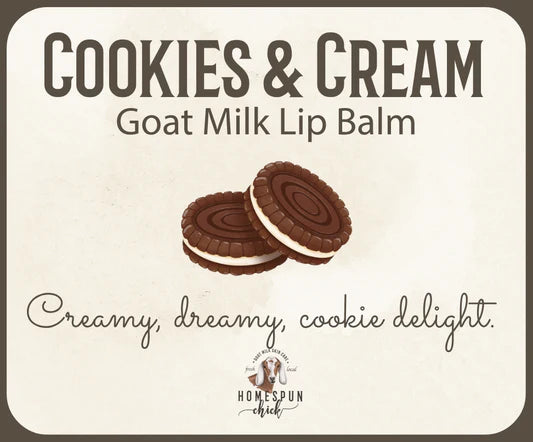 HomeSpun Chick Goat Milk Lip Balm - .15 oz Tube