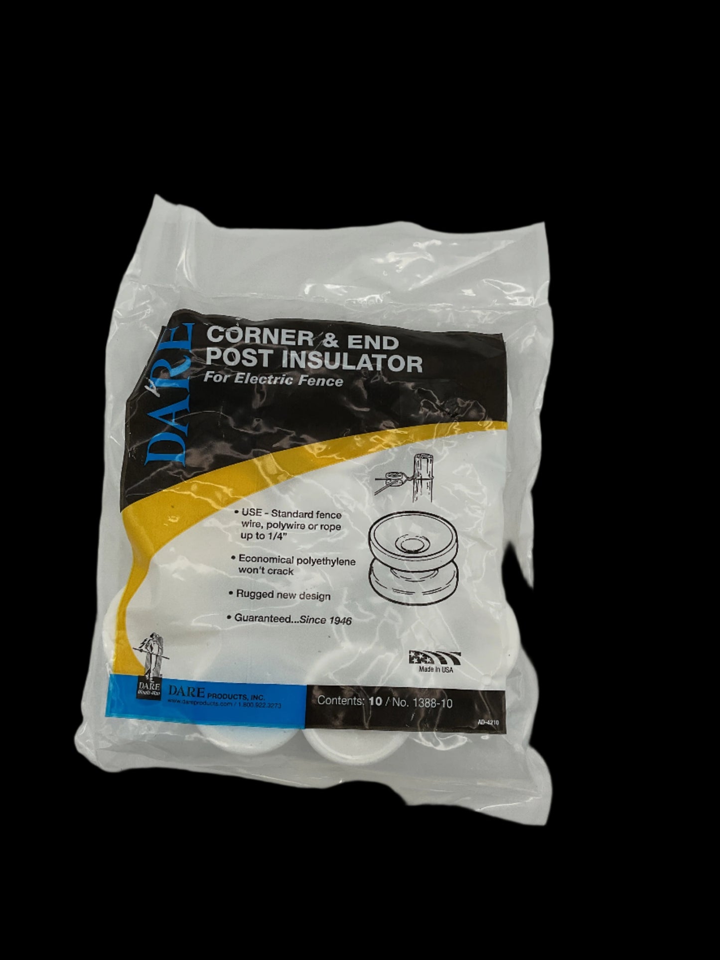Dare Corner & End Post Insulator - 1388-10