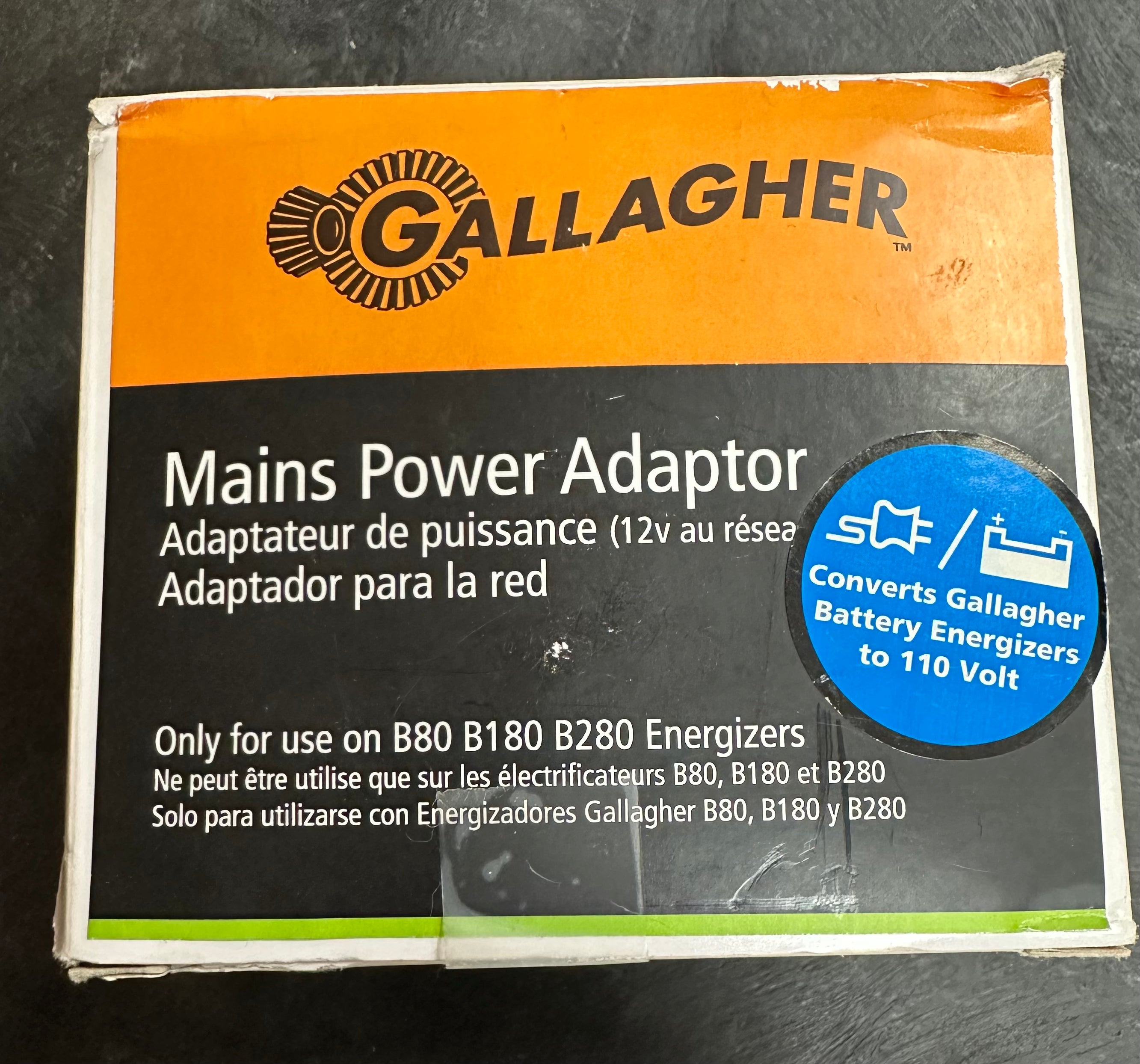 Gallagher Mains Power Adaptor - G40100