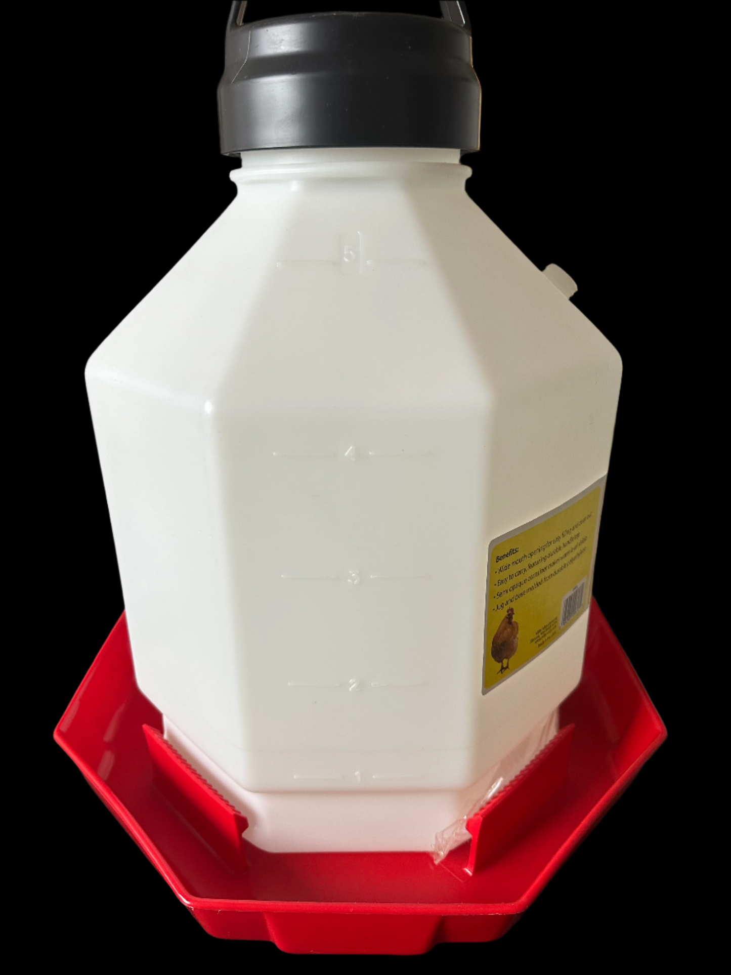 Little Giant Plastic Poultry Waterer - 5 Gal