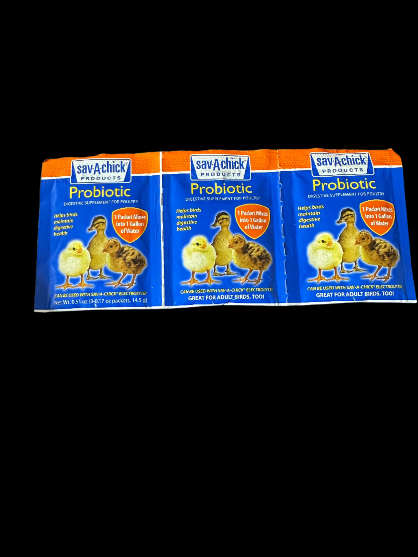 Chick Probiotic Supplement Strip - 3 Count