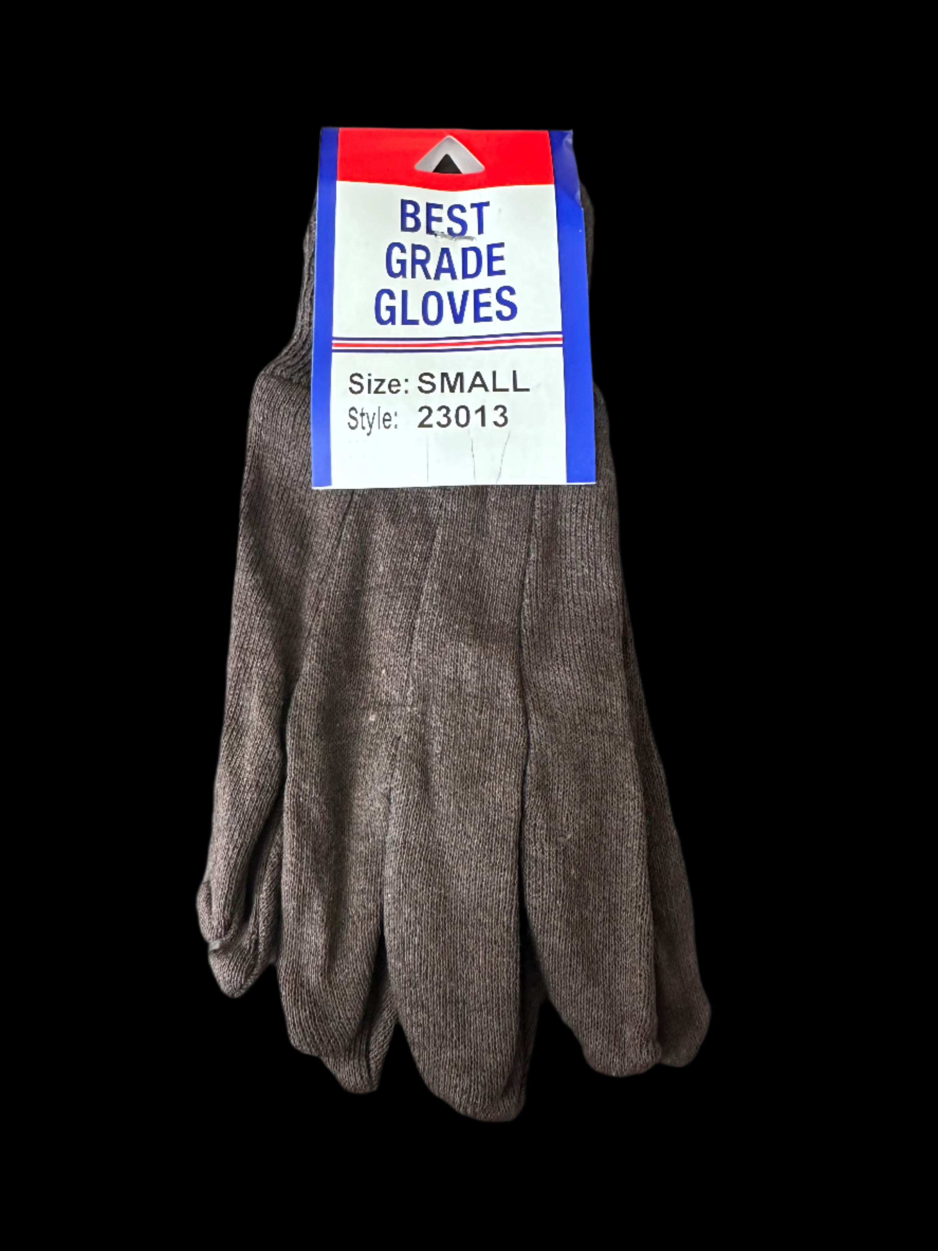 Brown Jersey Gloves - Small - 23013