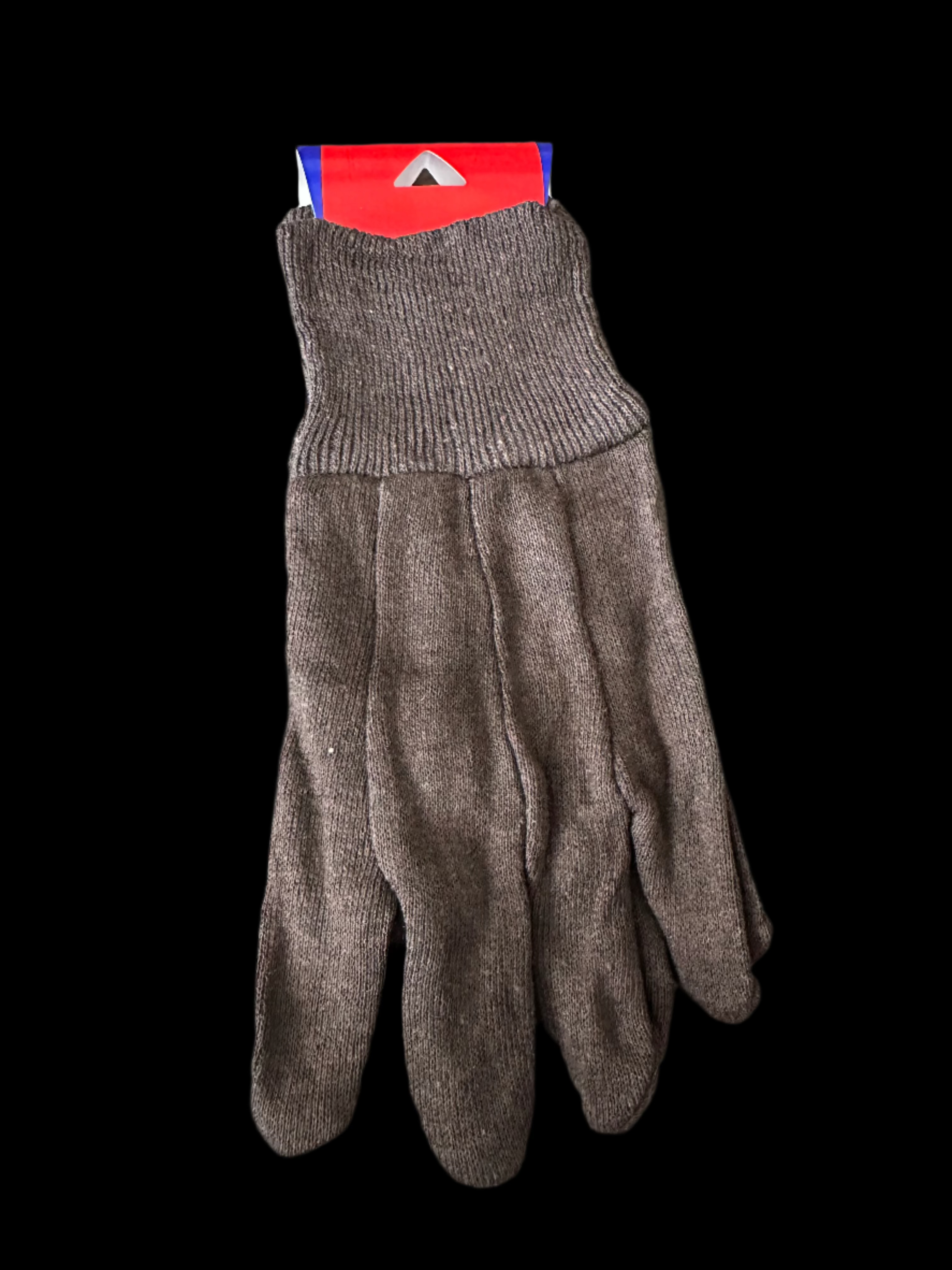 Brown Jersey Gloves - Small - 23013