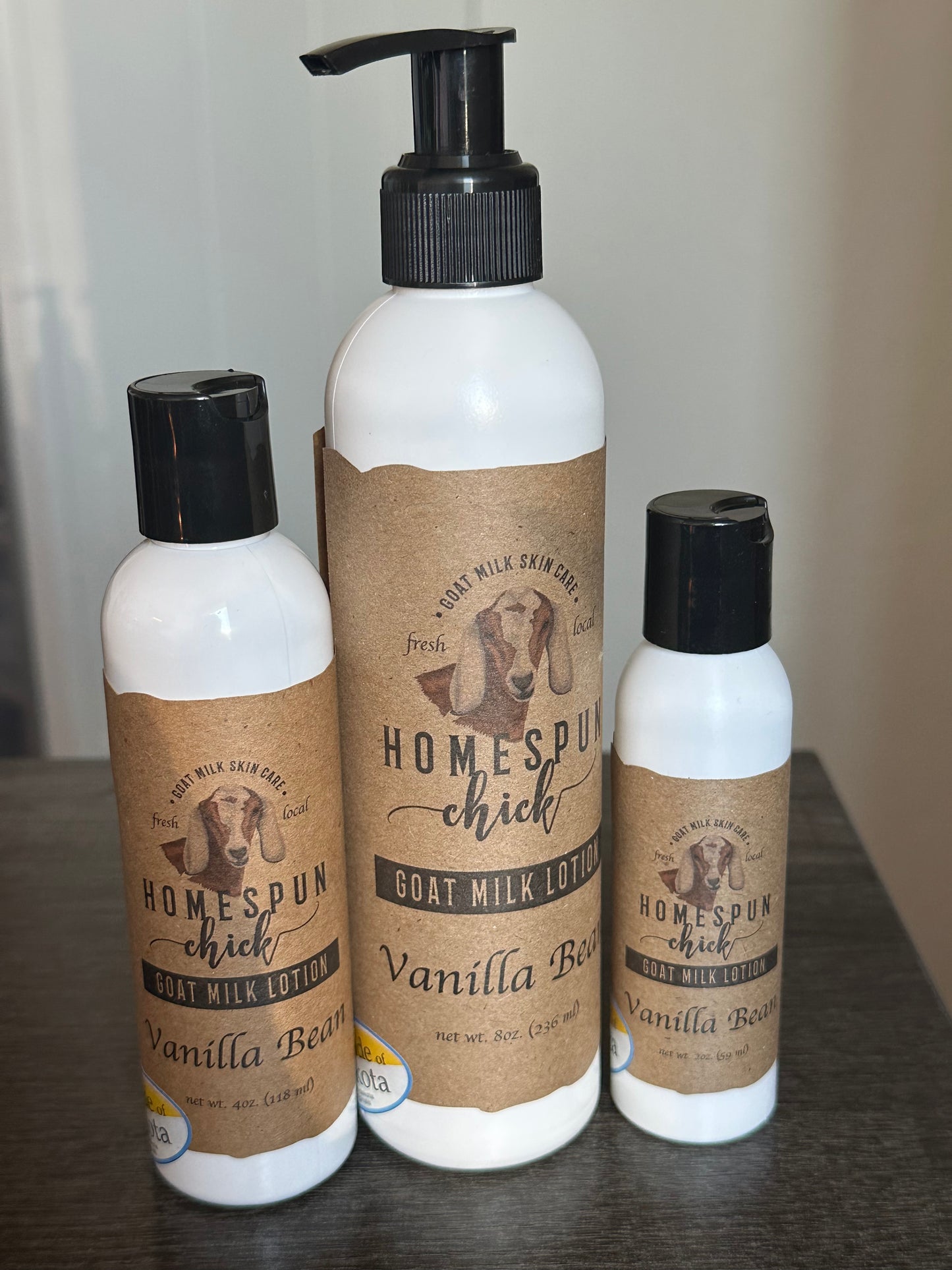 HomeSpun Chick Goat Milk Lotion - 4 oz