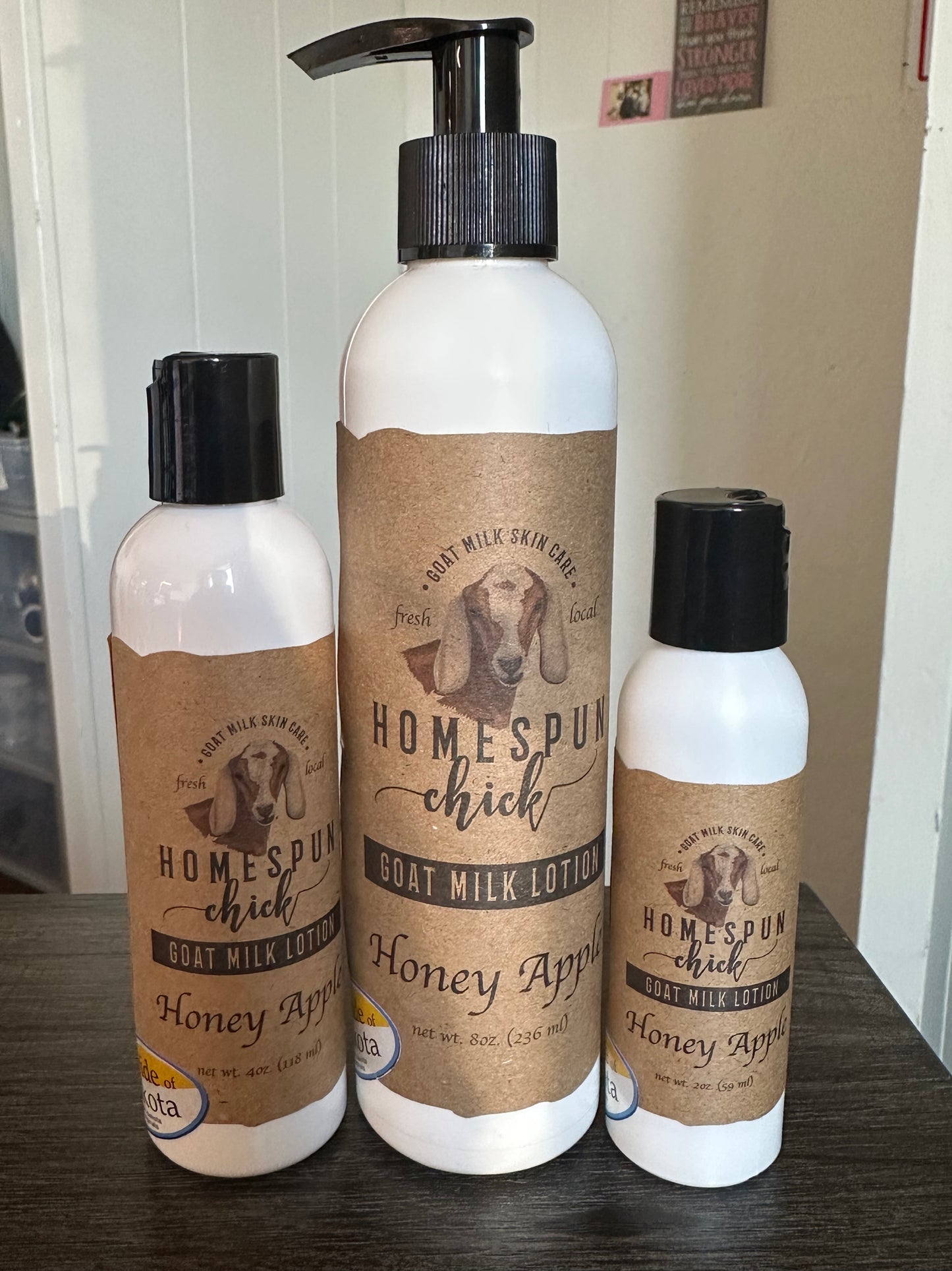 HomeSpun Chick Goat Milk Lotion - 4 oz