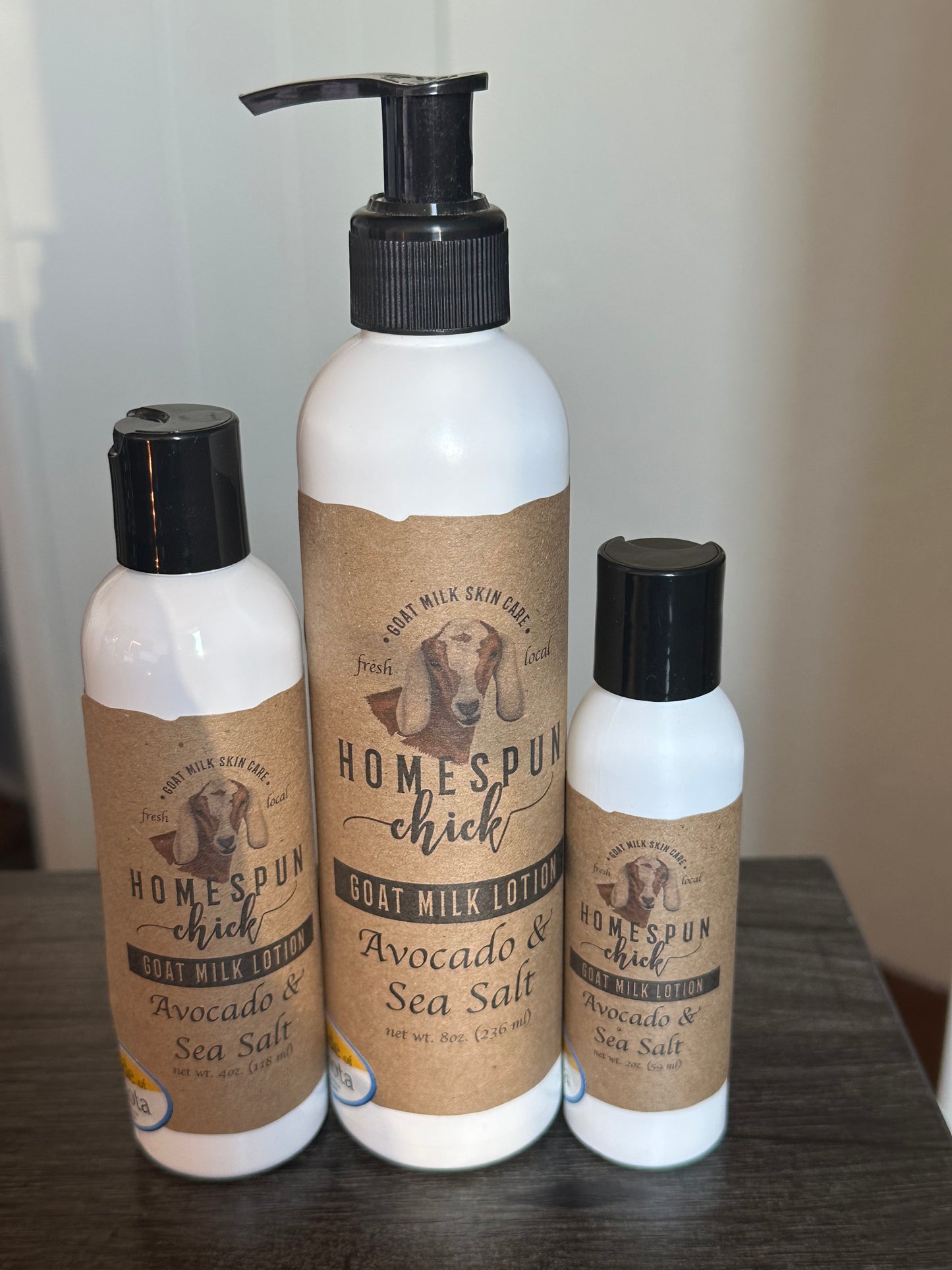 HomeSpun Chick Goat Milk Lotion - 4 oz