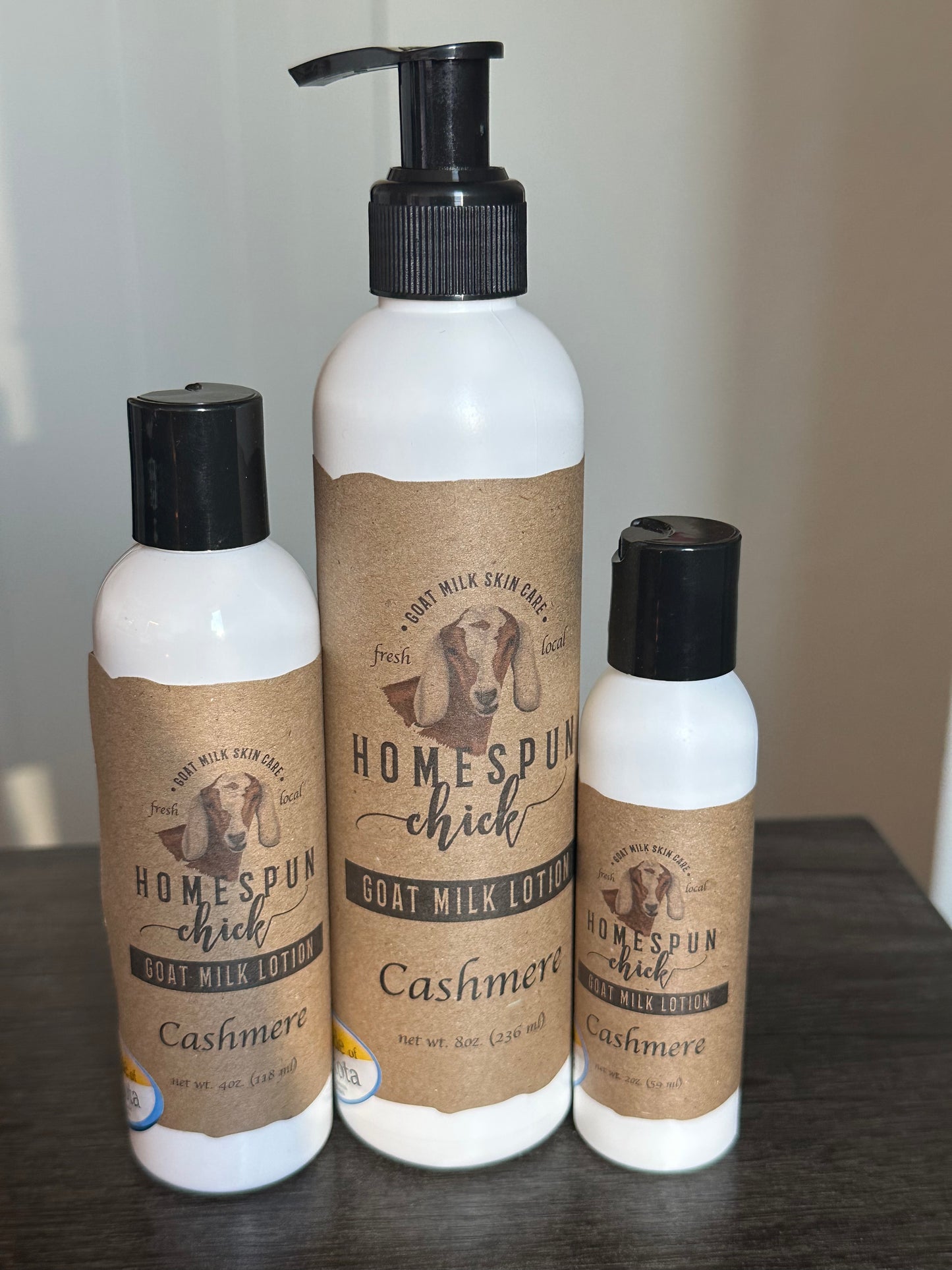 HomeSpun Chick Goat Milk Lotion - 8 oz