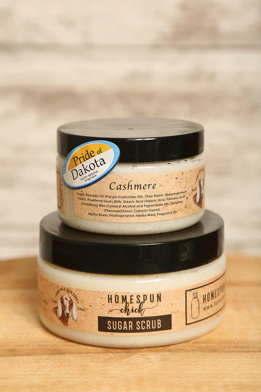HomeSpun Chick Goat Milk Sugar Scrub - 4 oz