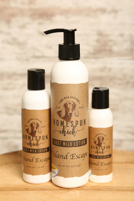 HomeSpun Chick Goat Milk Lotion - 4 oz