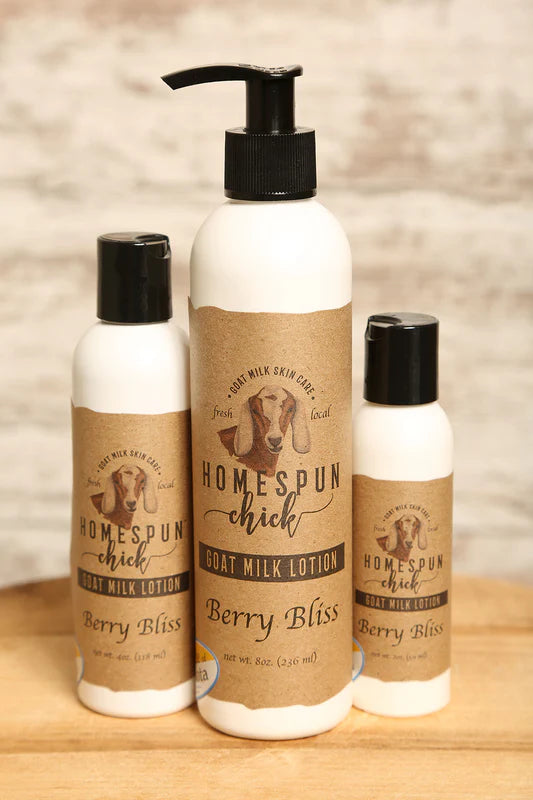 HomeSpun Chick Goat Milk Lotion - 4 oz