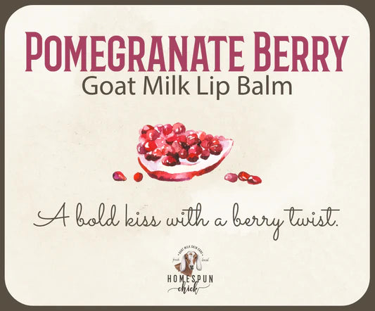 HomeSpun Chick Goat Milk Lip Balm - .15 oz Tube
