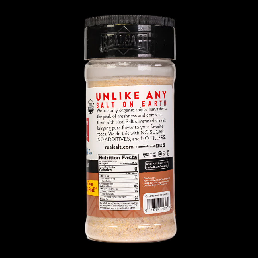 Real Salt Garlic Salt - 8.25 oz Shaker
