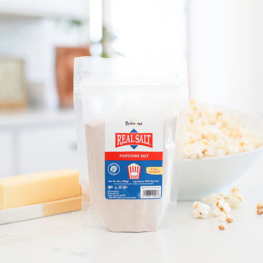 Real Salt Popcorn Salt - 10oz Bag