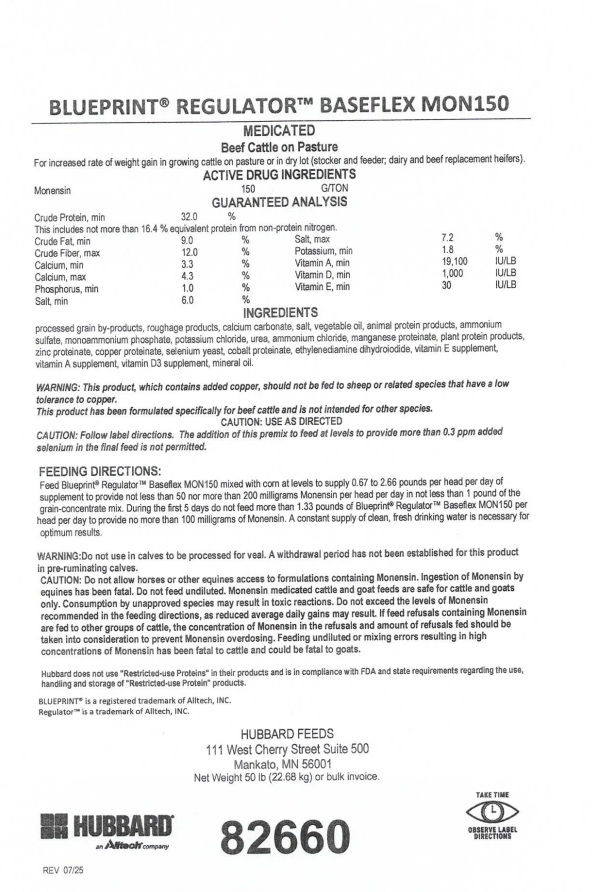 Blueprint Regulator Baseflex MON150