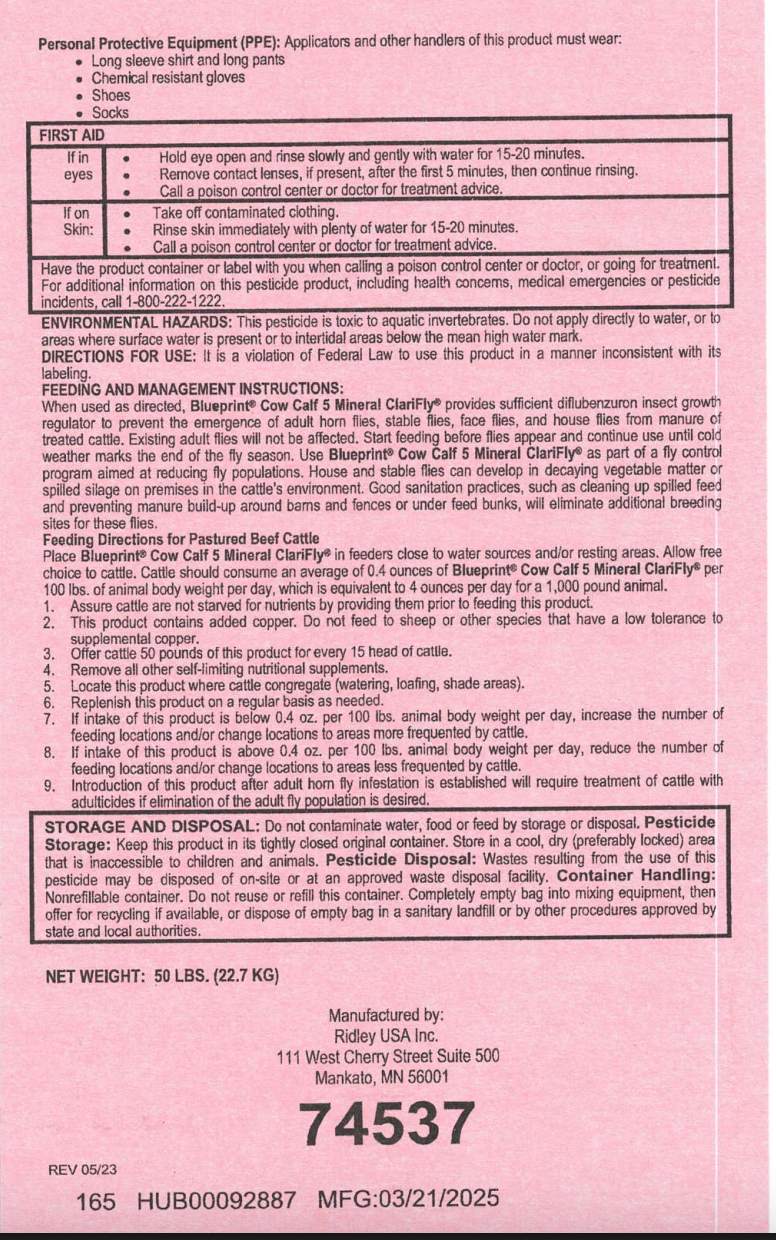 Blueprint Cow Calf 5 Clarify DBZ.04 Mineral