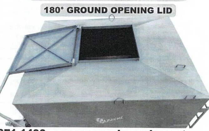 Apache Portable Feed Bin - 1.5 Ton