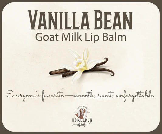 HomeSpun Chick Goat Milk Lip Balm - .15 oz Tube
