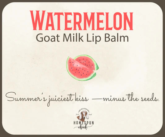 HomeSpun Chick Goat Milk Lip Balm - .15 oz Tube