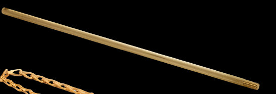 BOB Brass Rods w/threads at 1 end and Hole at other end - R431-10