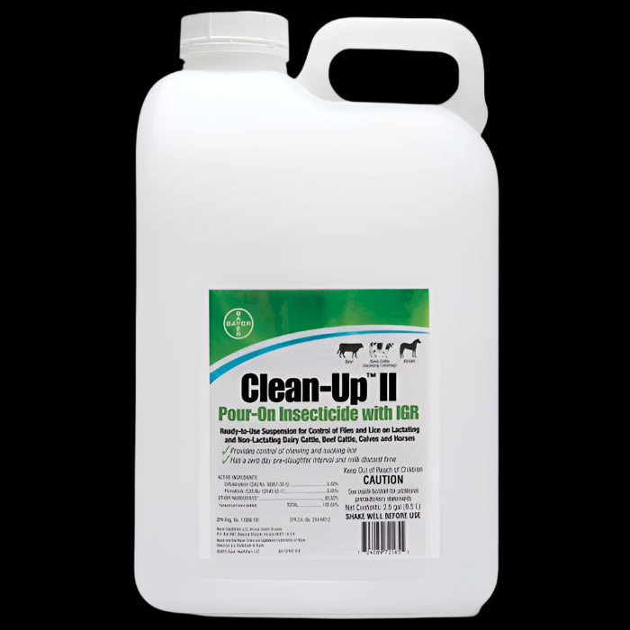 dri clean herbicide Clean Up II Insecticide Pour On : 2.5 Gal