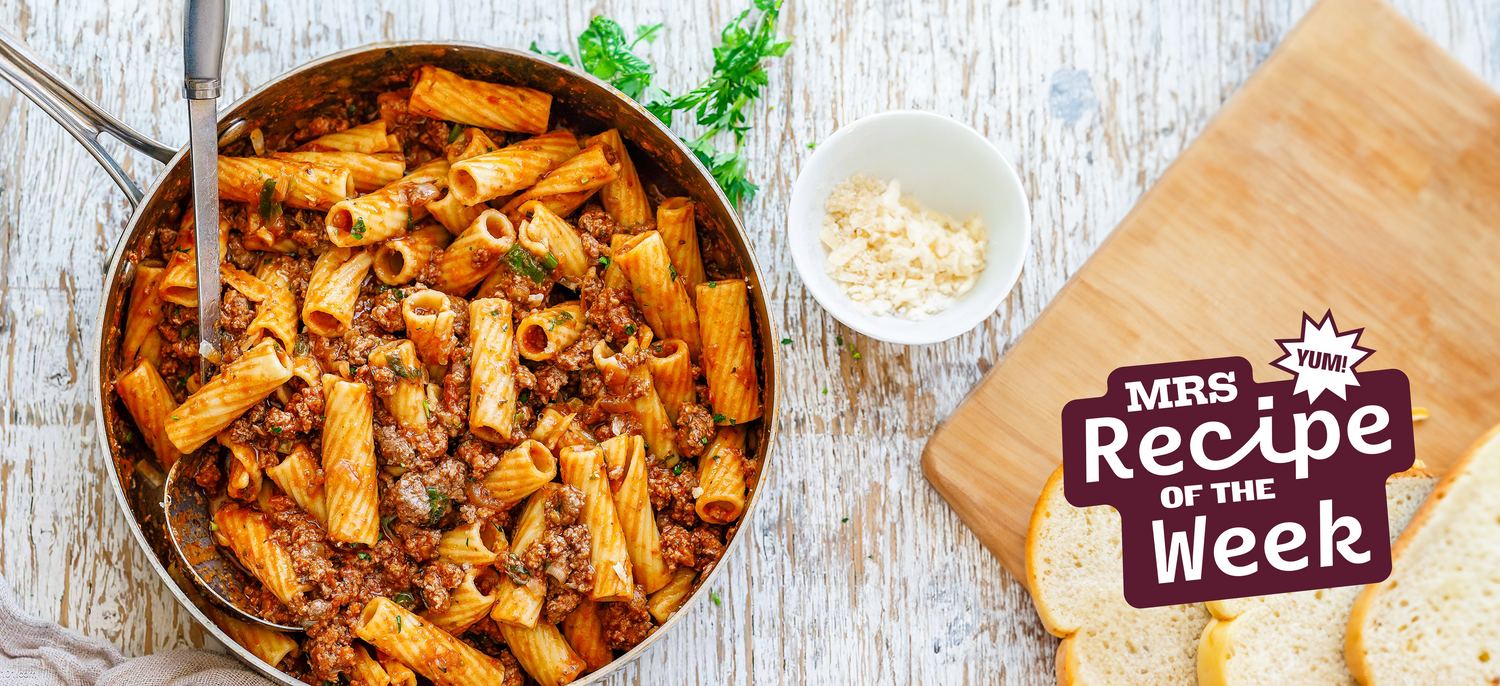 RECIPE OF THE WEEK ONE POT BEEF AND PASTA! Maddock Ranch Supply