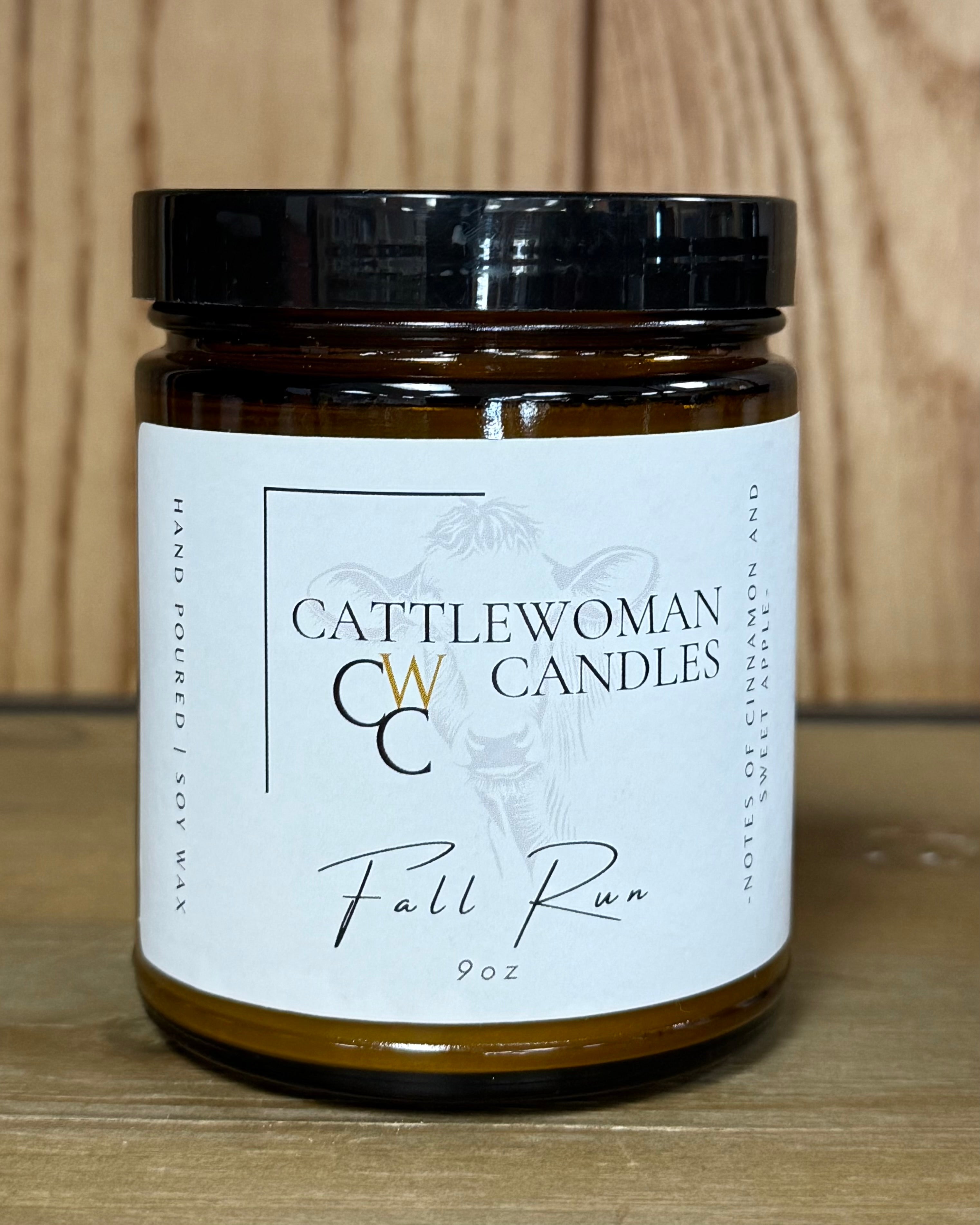 CattleWoman Candle - Fall Run