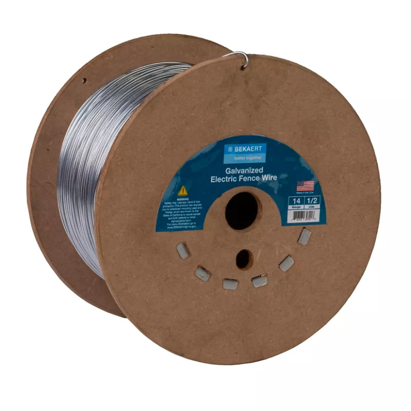 Bekaert - 14ga x 1/2  Smooth Wire - Wood Spools