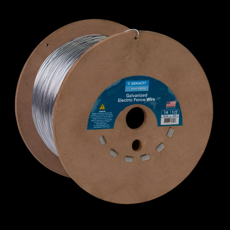 Bekaert Smooth Wire - 14ga x 1/2  - Wood Spools