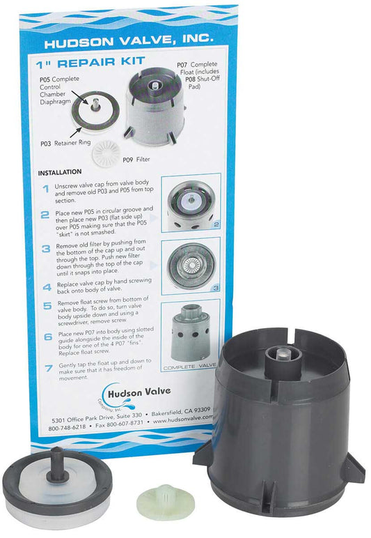 Hudson Valve - 1"Repair Kit