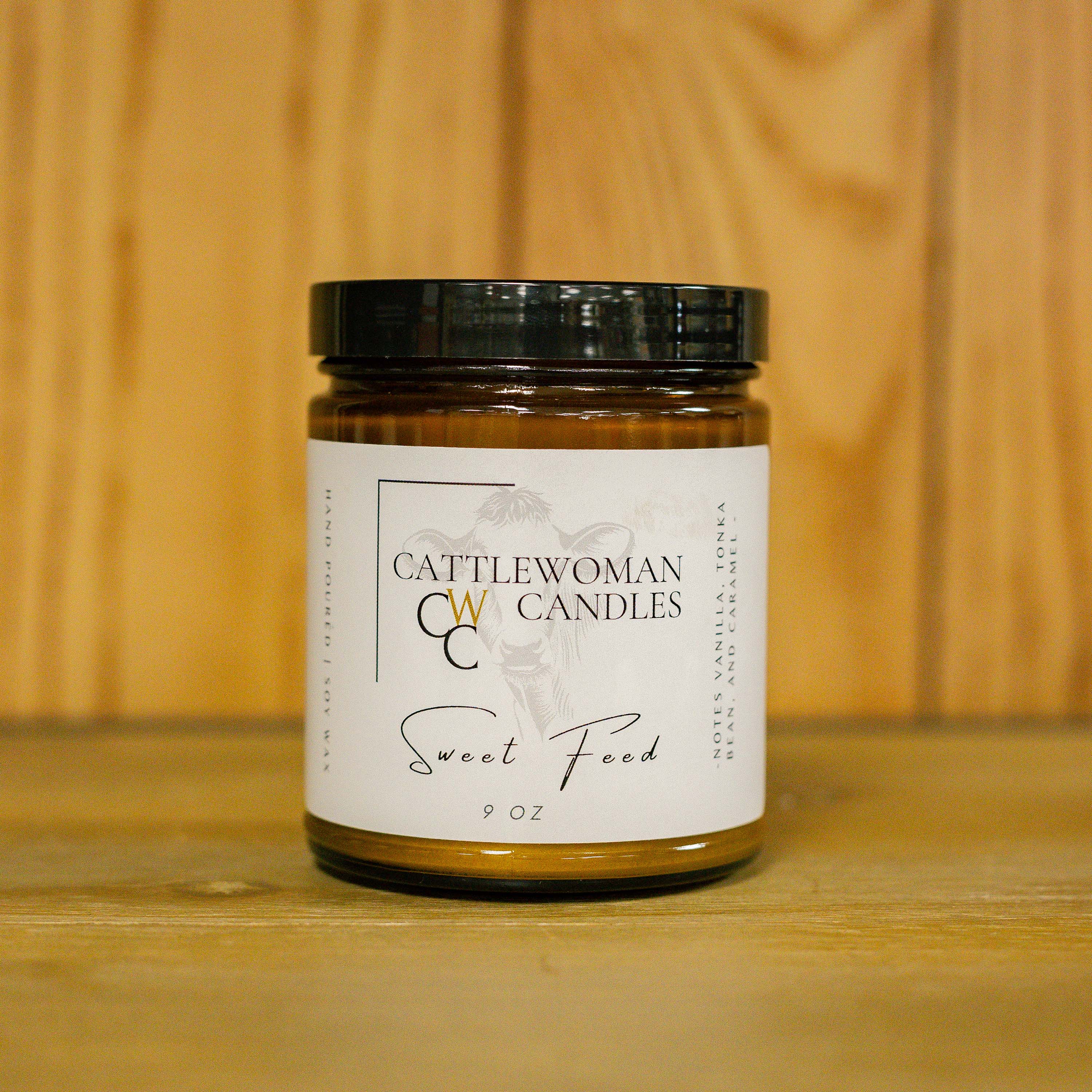 CattleWoman Candles - Sweet Feed