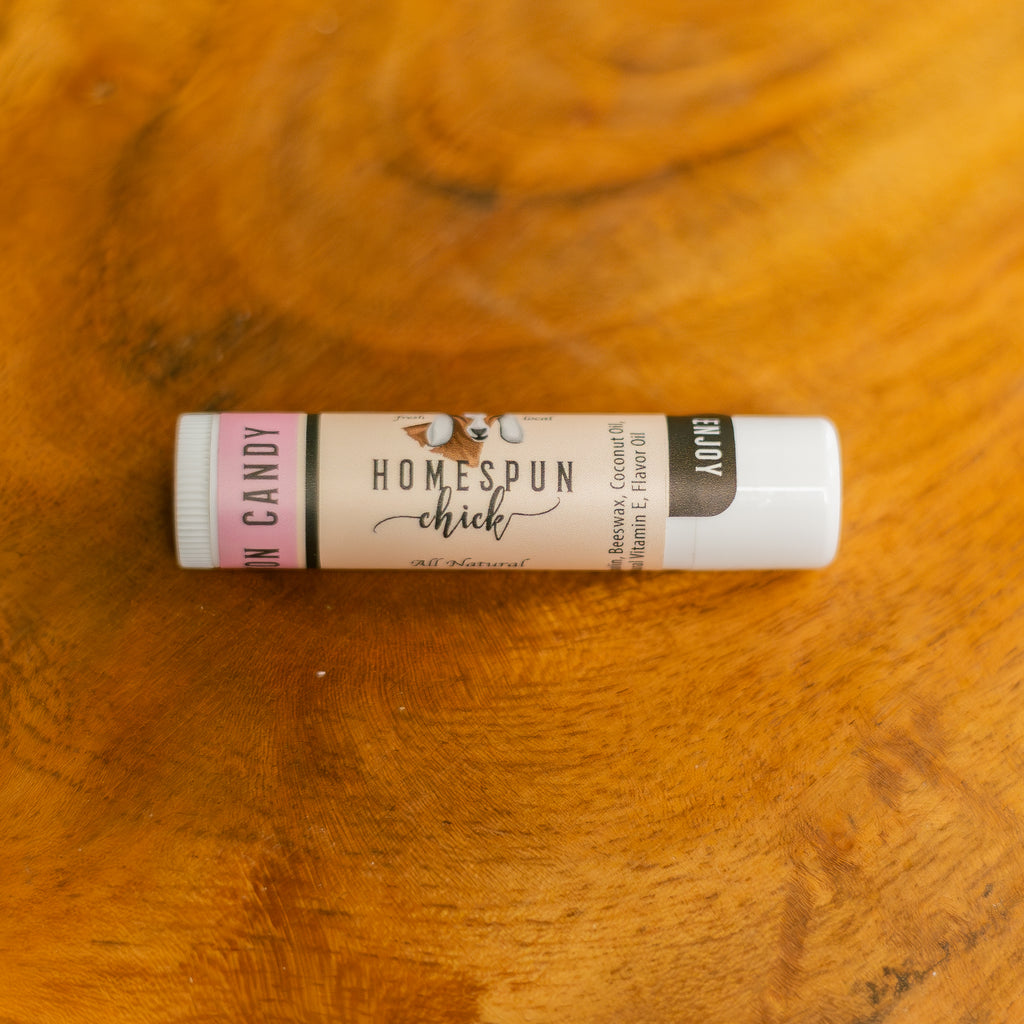 HomeSpun Chick Goat Milk Lip Balm - .15 oz Tube