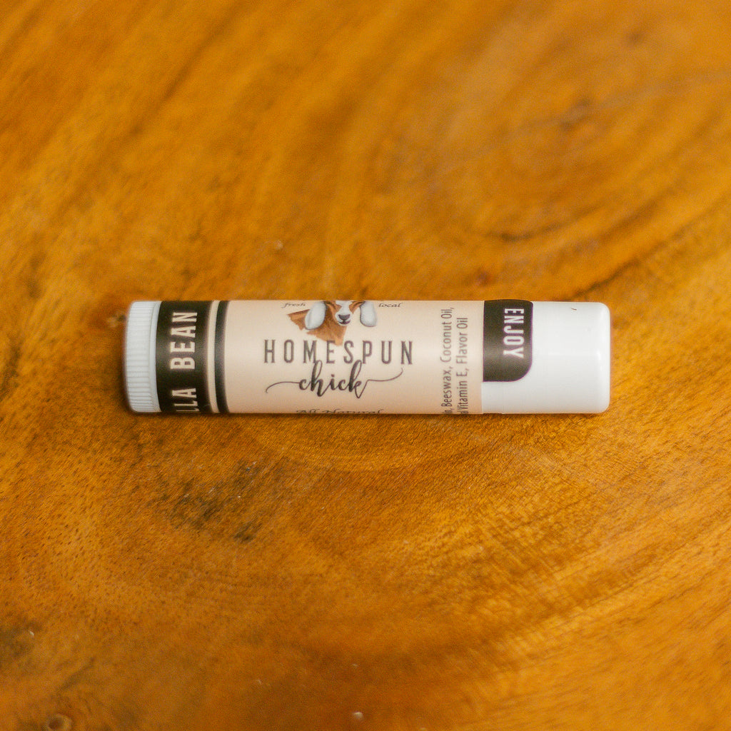 HomeSpun Chick Goat Milk Lip Balm - .15 oz Tube