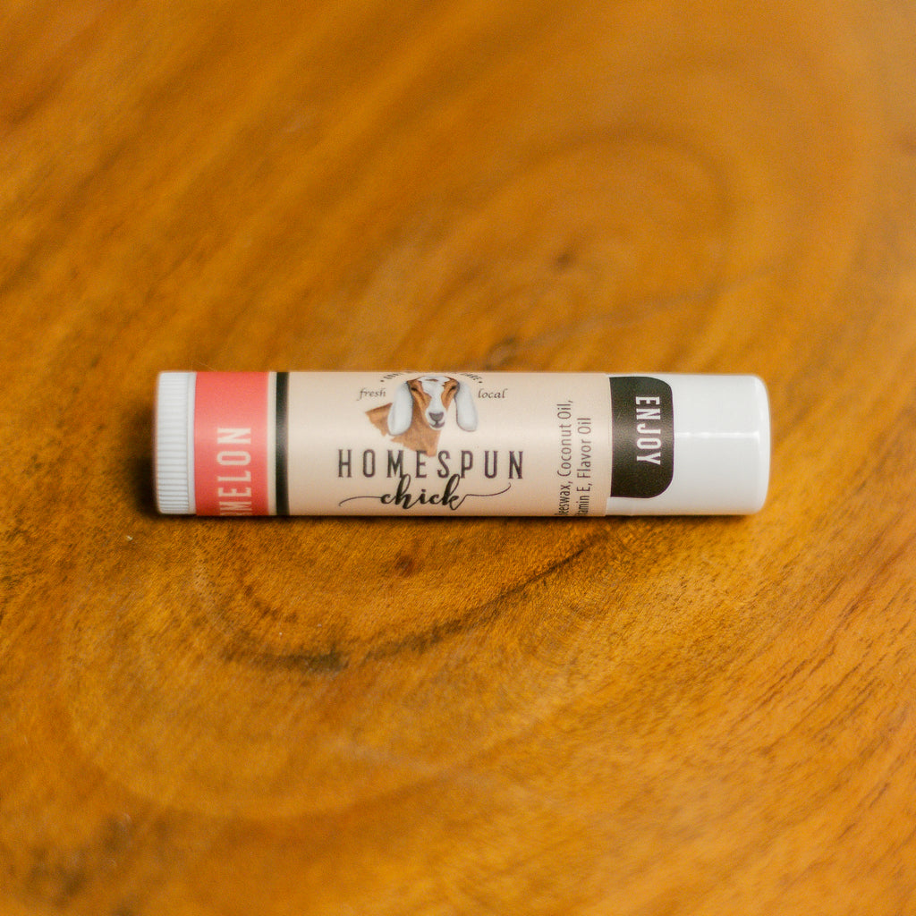 HomeSpun Chick Goat Milk Lip Balm - .15 oz Tube