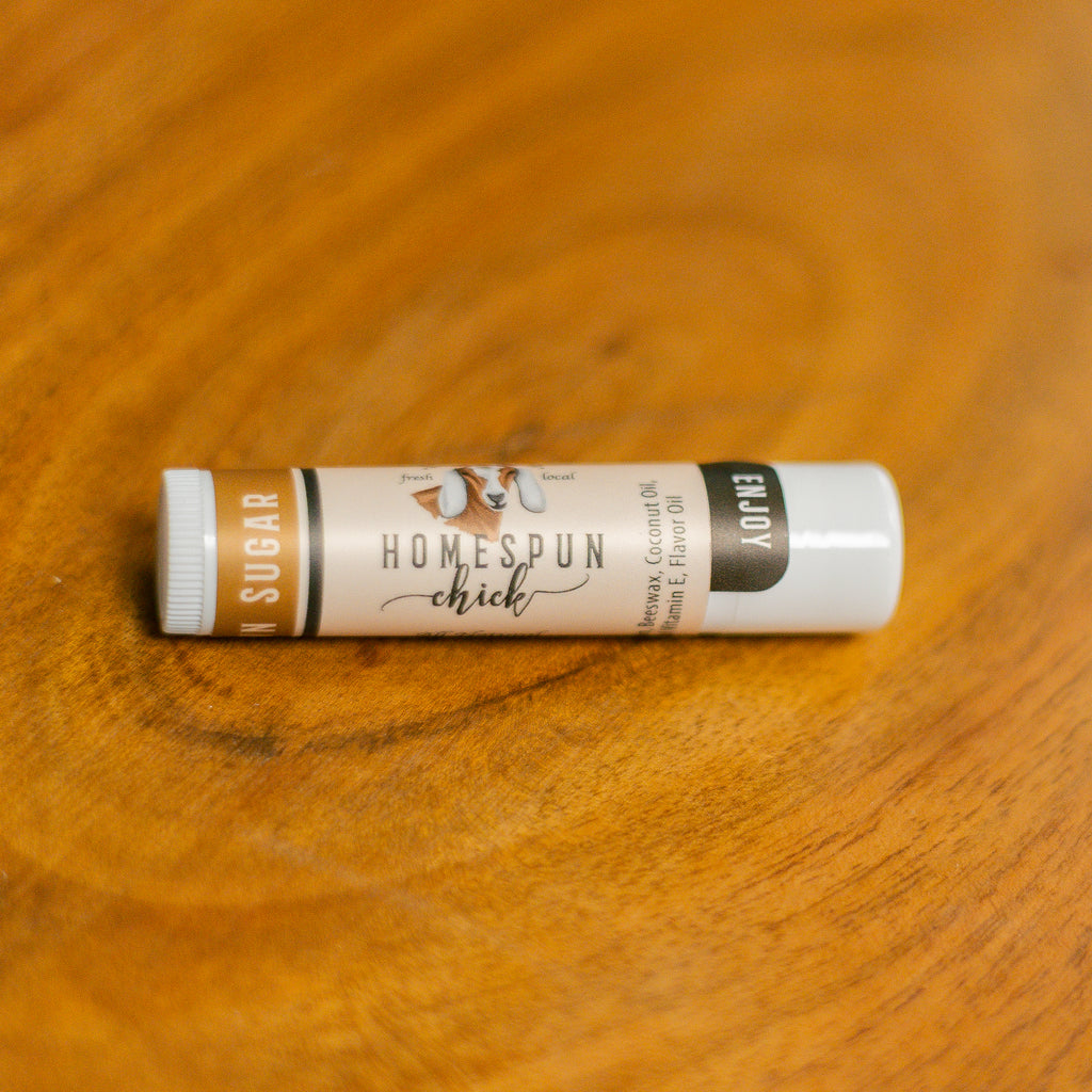 HomeSpun Chick Goat Milk Lip Balm - .15 oz Tube