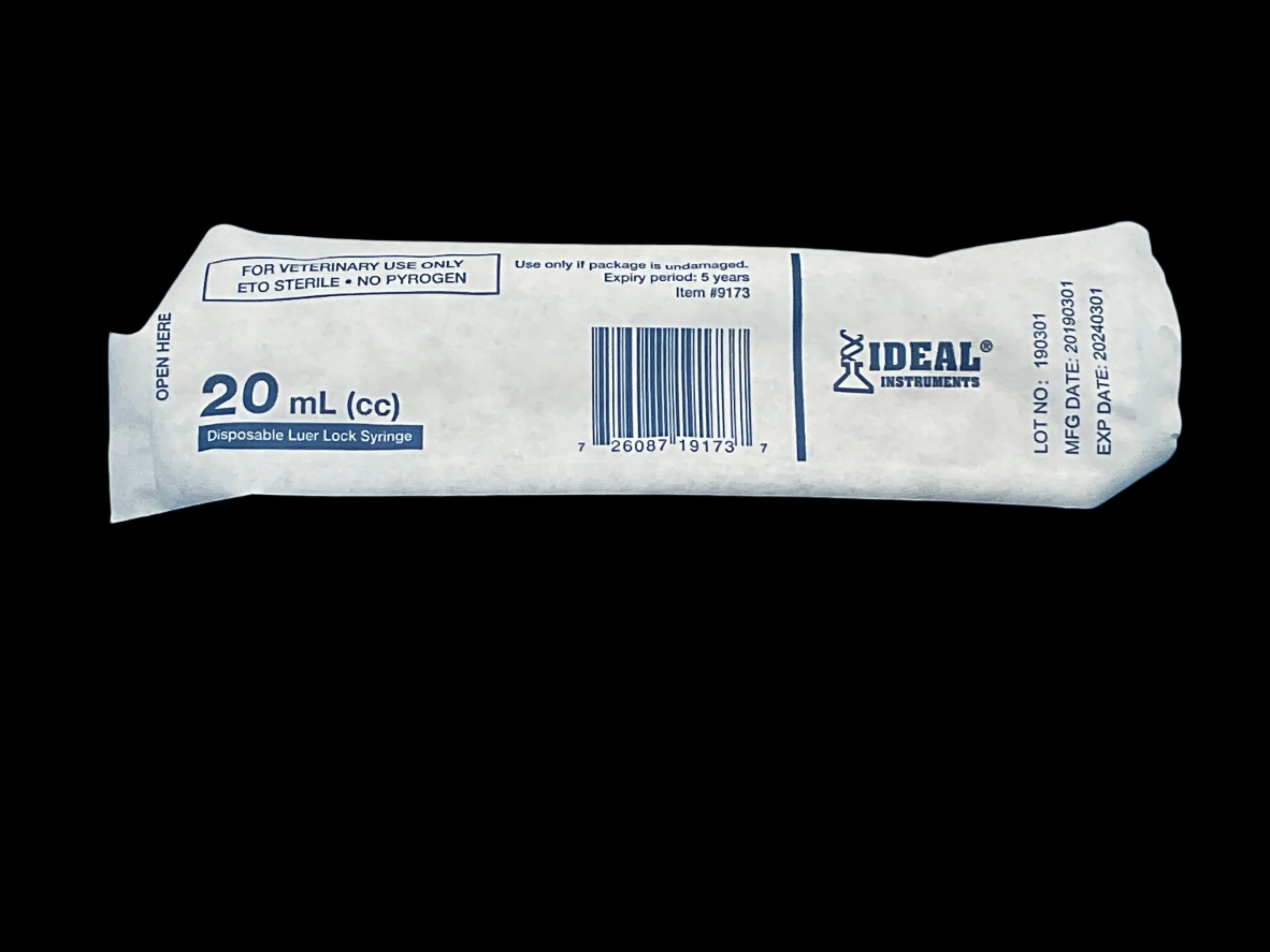 Ideal Disposable Syringes Luer Lock - Individual