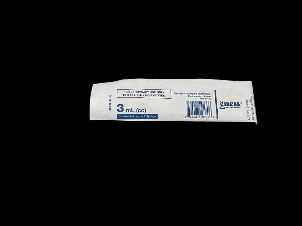 Ideal Disposable Syringes Luer Lock - Individual