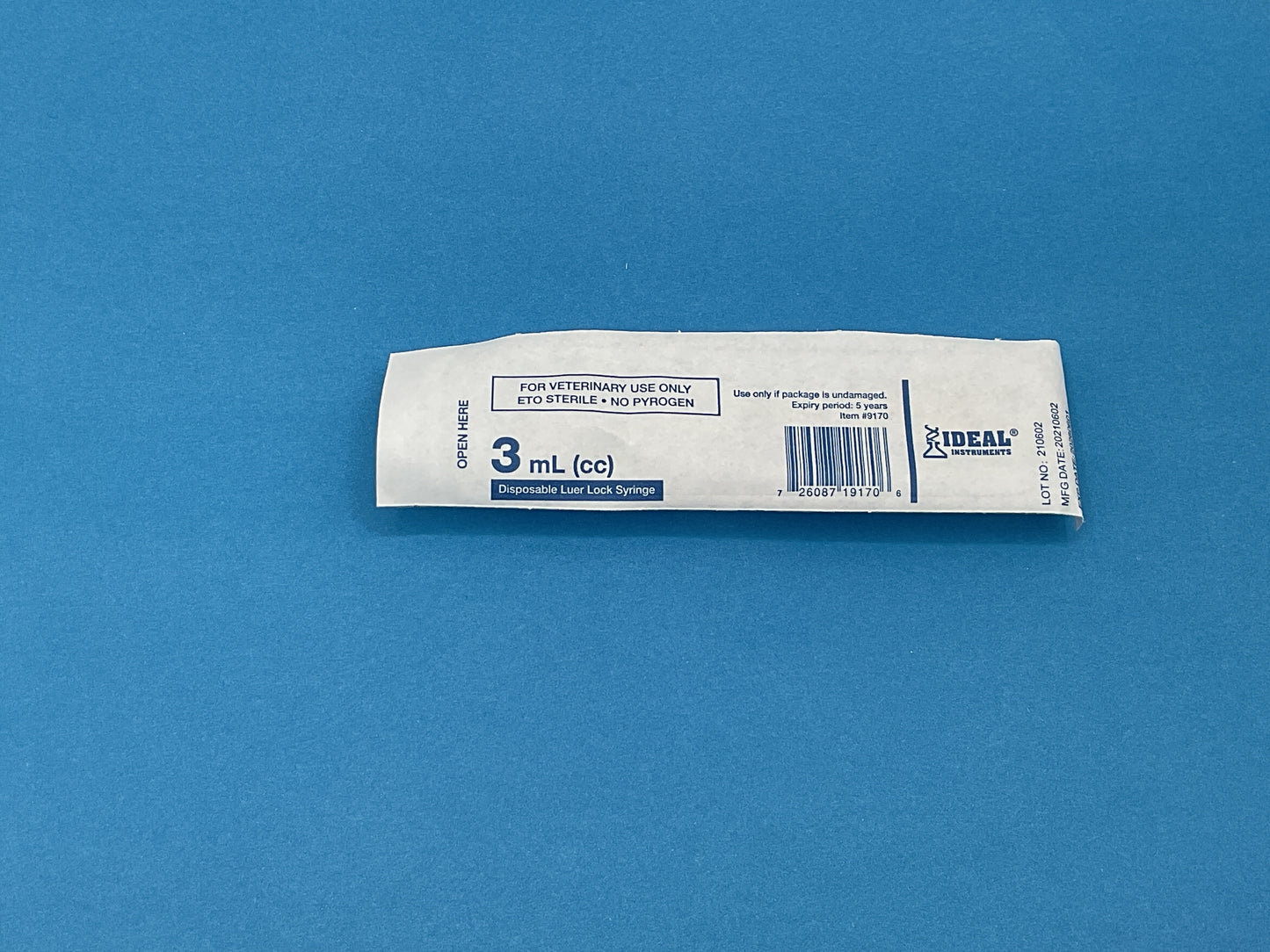 Disposable Syringes Luer Lock - Individual