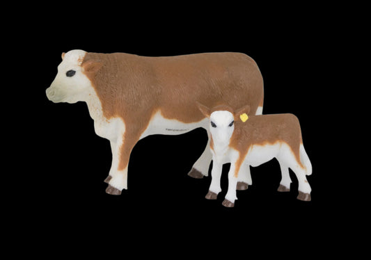 BC Hereford Cow & Calf - #403