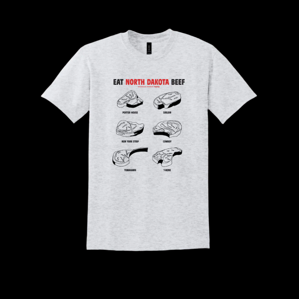 MRS Eat ND Beef Adult T-Shirt