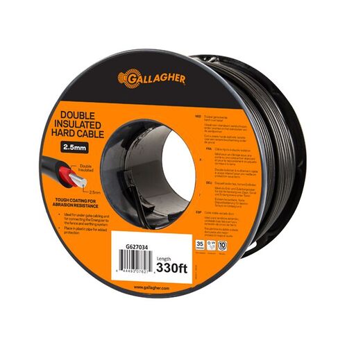 Gallagher HD Underground Cable - 2.5MM - 330' - G627034