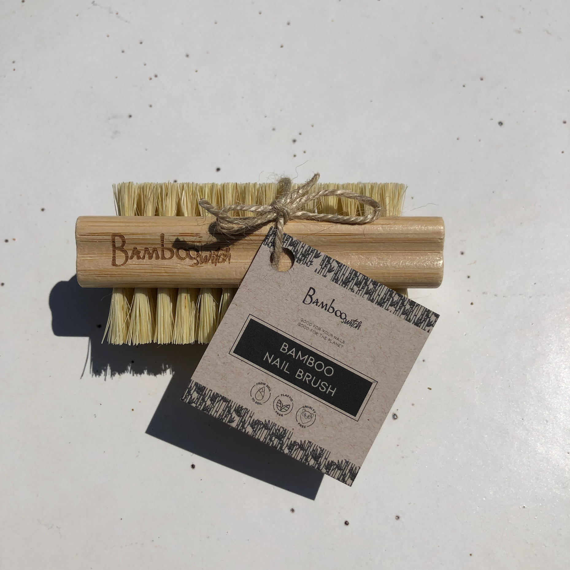 Bamboo Vegan Nail Brush - Self Care
