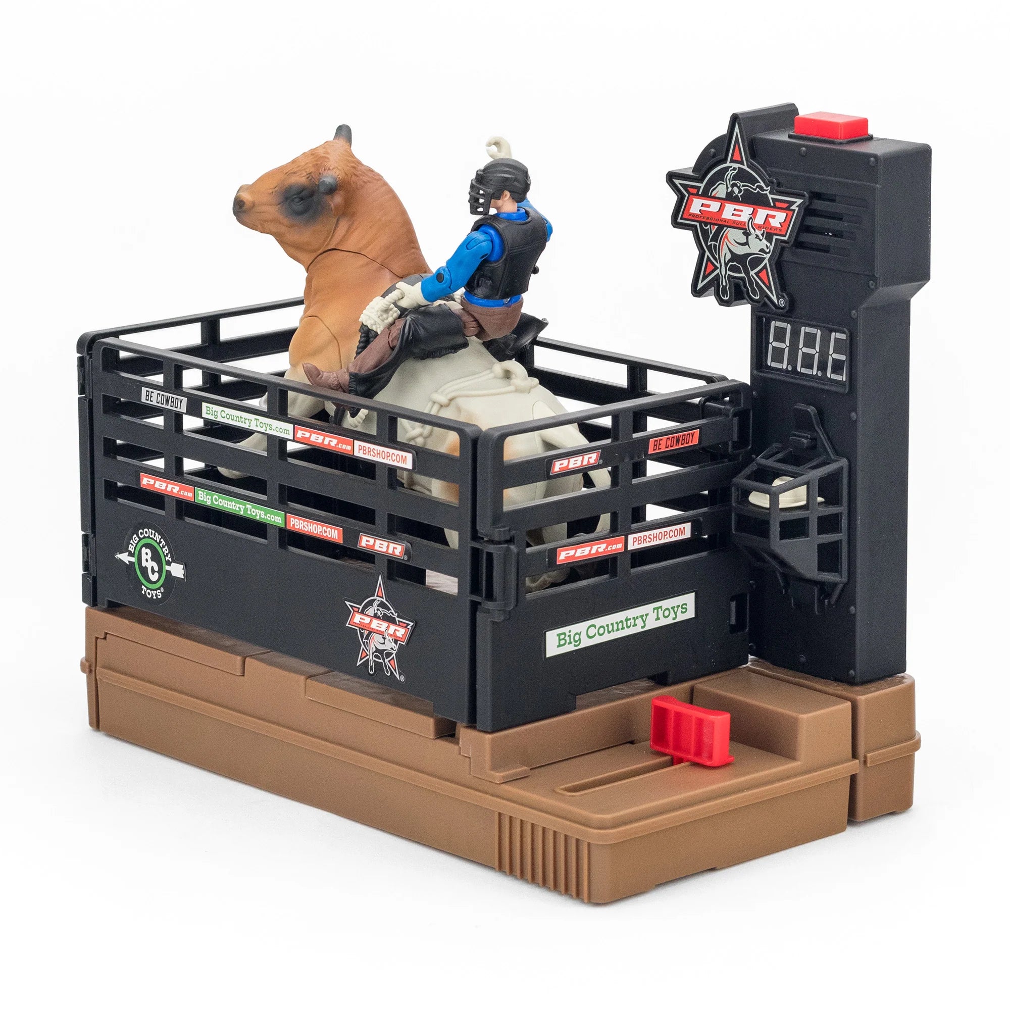 Big Country Toys PBR Bucking Bull & Rider - 811