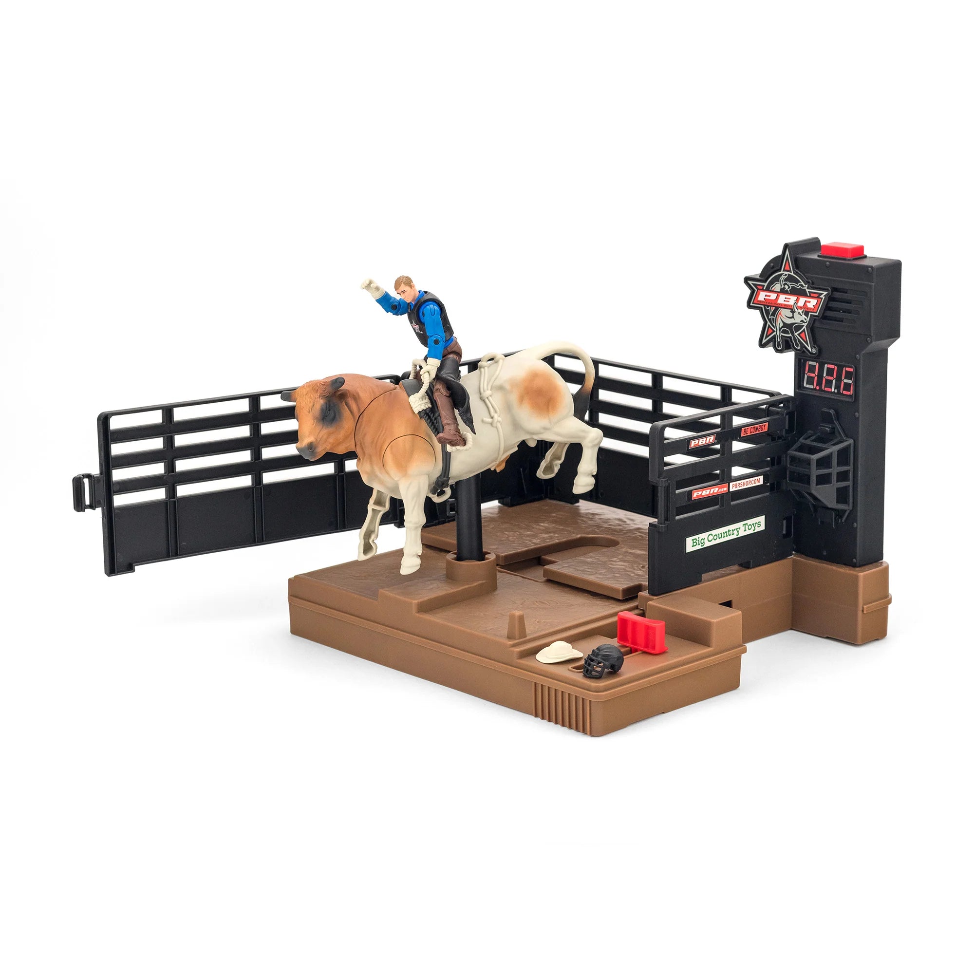 Big Country Toys PBR Bucking Bull & Rider - 811