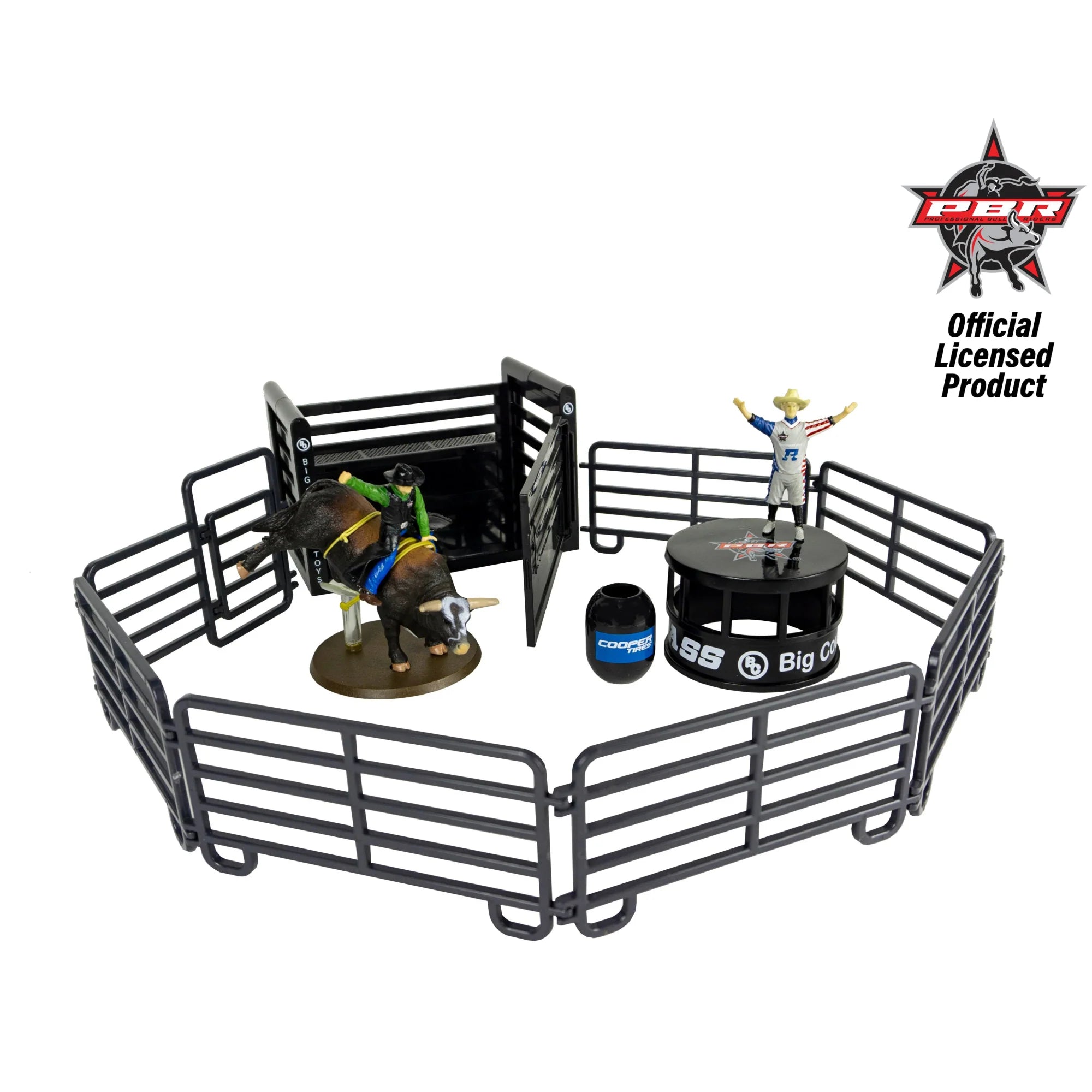 Big Country Toys PBR Bull Riding Set - 13-Piece - 449