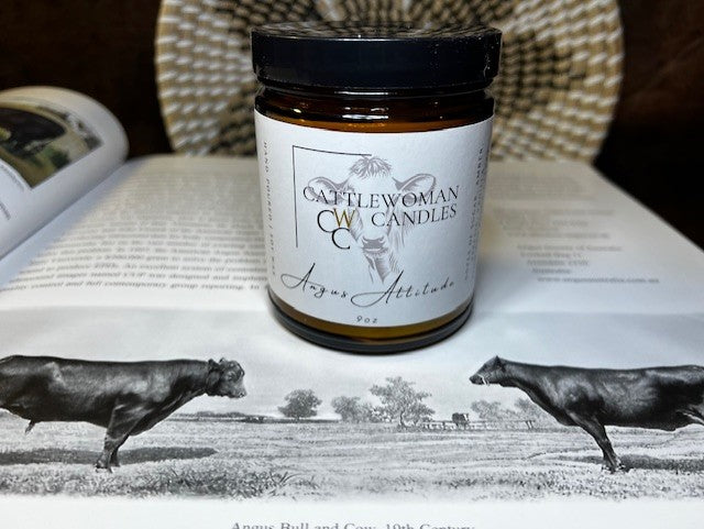 CattleWoman Candles - Angus Attitude