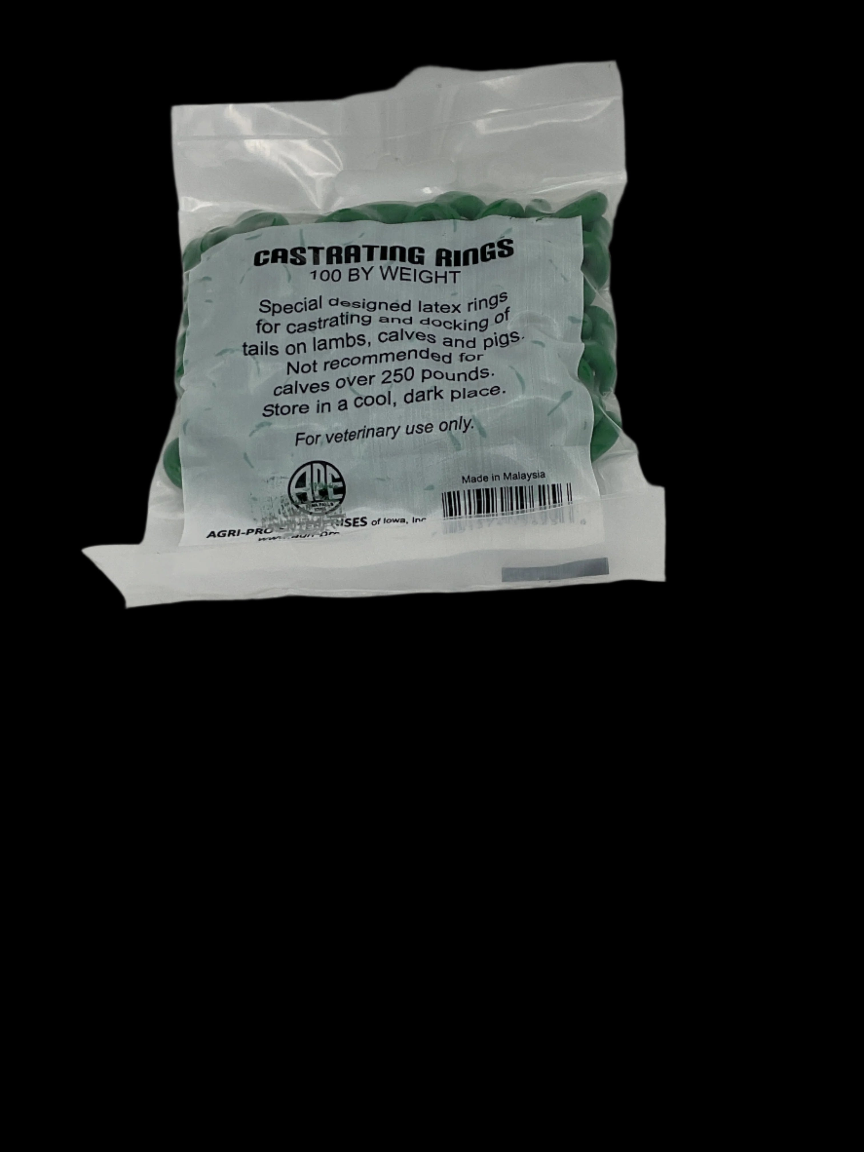Castrating Bands - Green