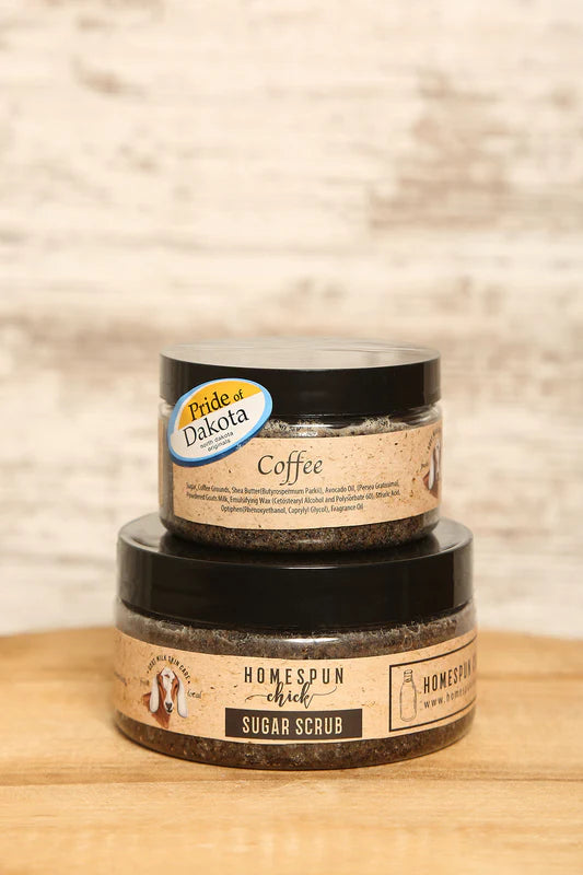 HomeSpun Chick Goat Milk Sugar Scrub - 4 oz